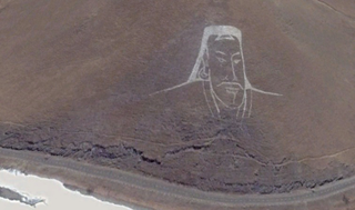 Illustration for article titled The Coolest and Weirdest Artworks That Are Visible from Space